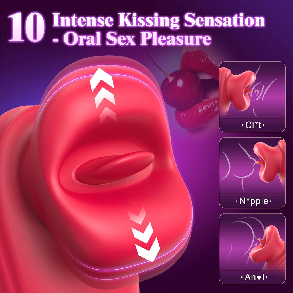 PetalThrust Rose Vibrator – Lick & Thrust 2-in-1