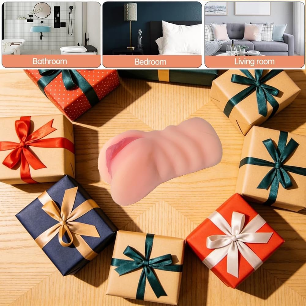 PocketVale Mini Dual-Channel Pocket Pussy Stroker