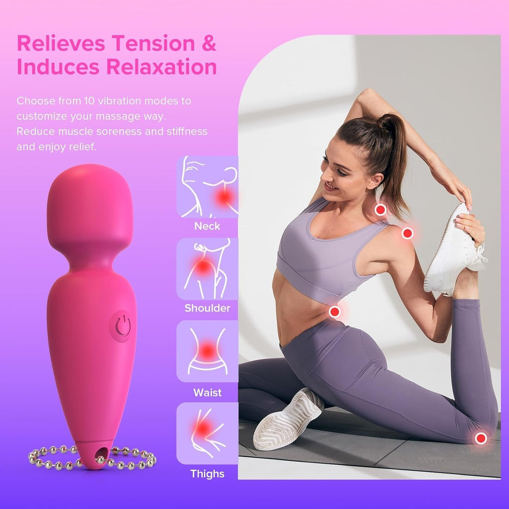 PocketWand Mini Bullet Wand Vibrator