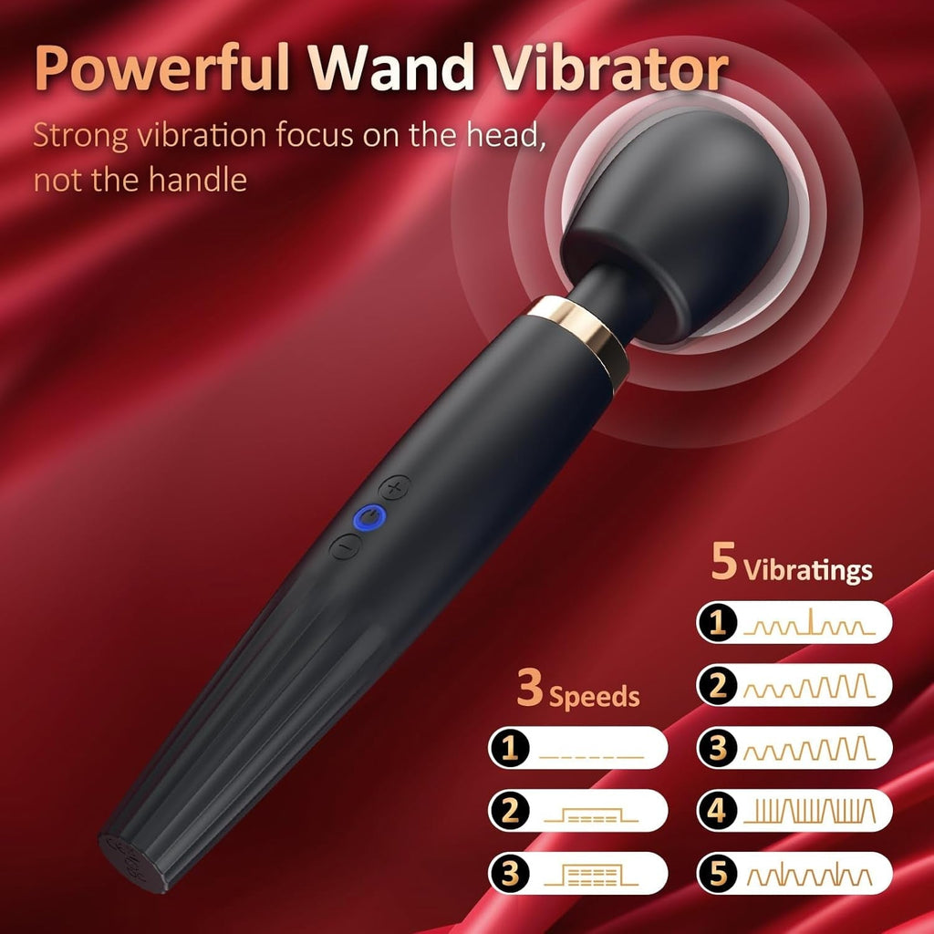PowerGrip Premium Wand Vibrator
