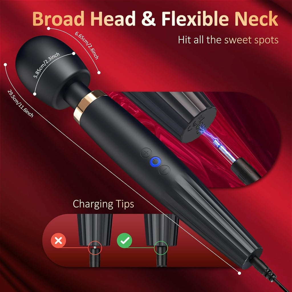 PowerGrip Premium Wand Vibrator