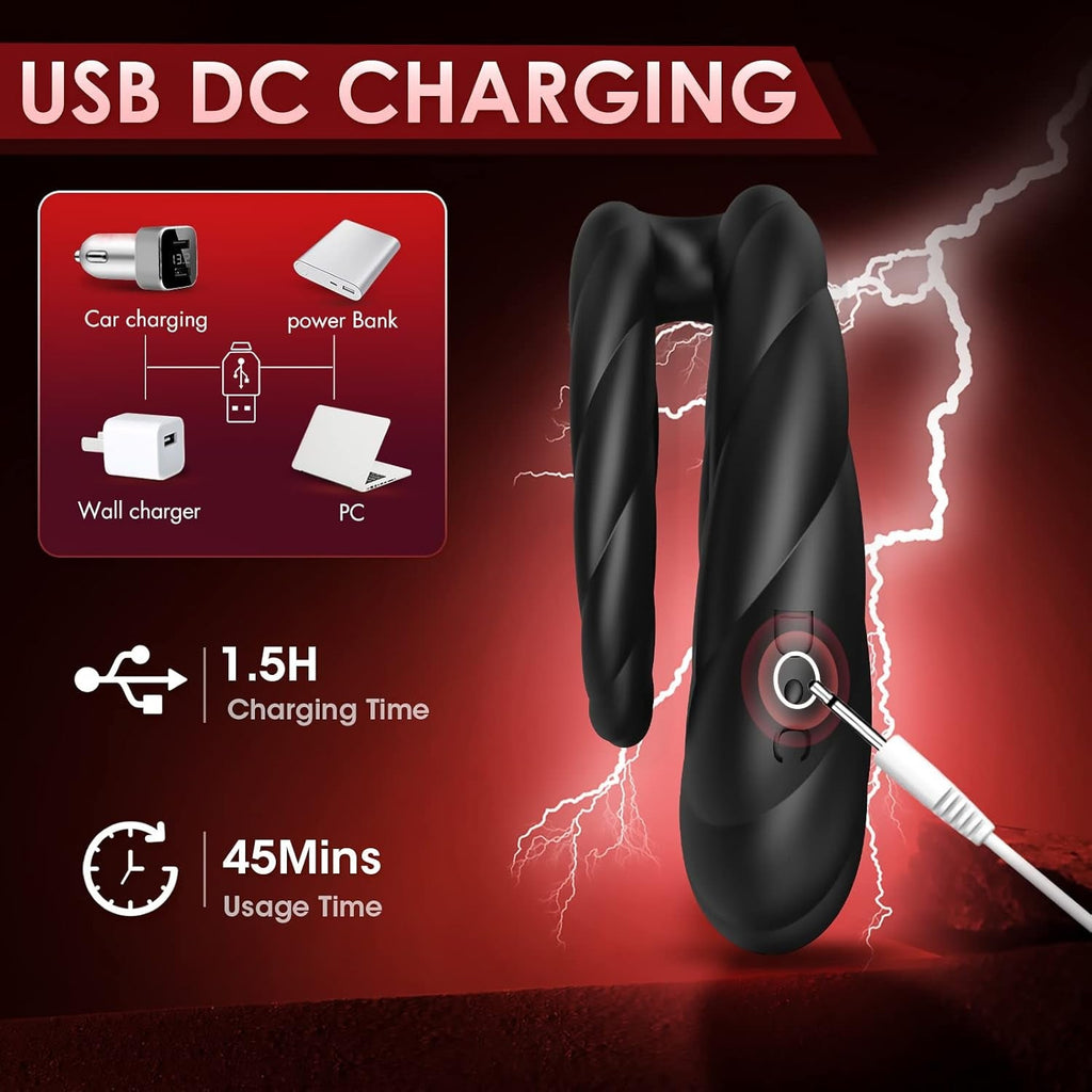 PowerLock Dual Vibrating Penis Ring