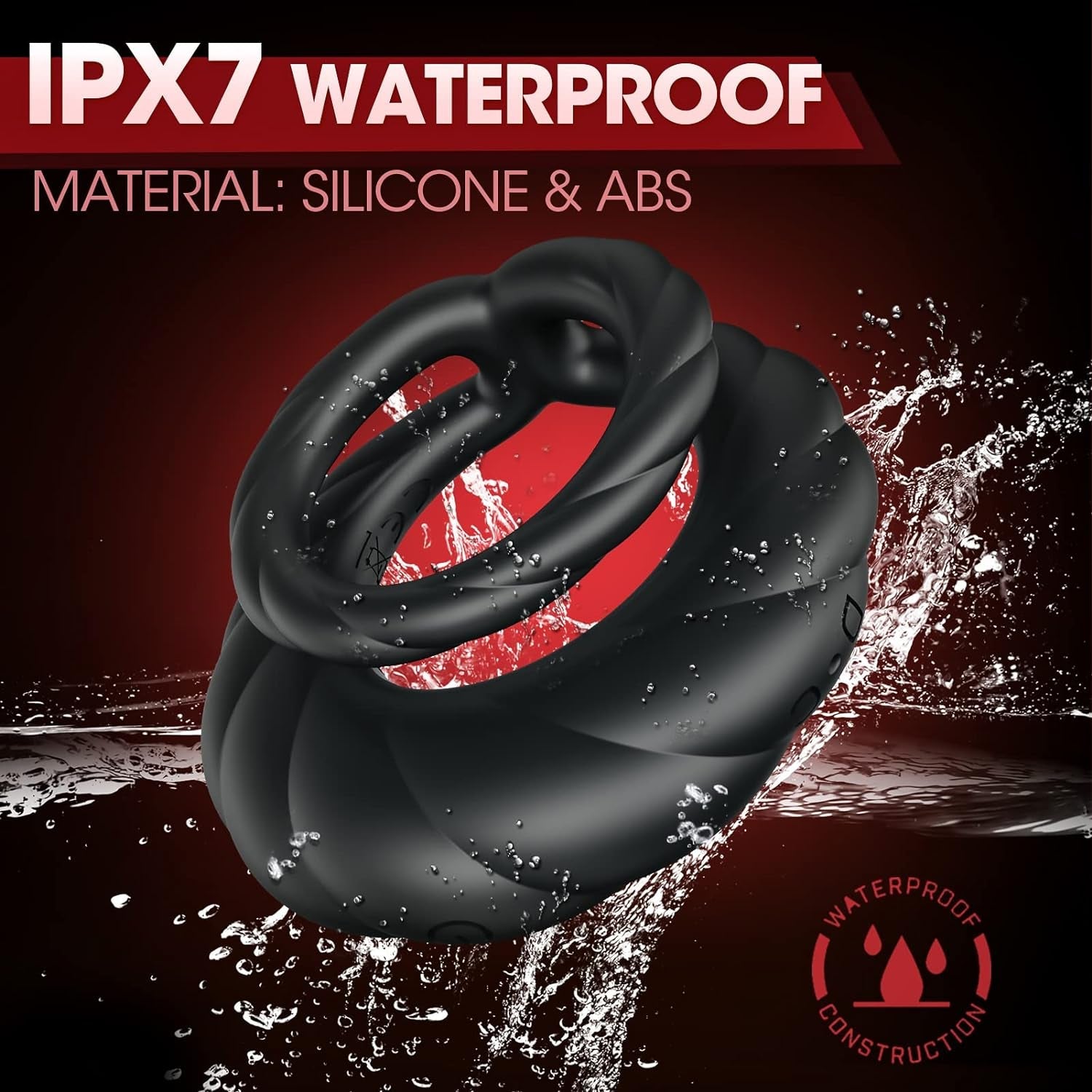 PowerLock Dual Vibrating Penis Ring