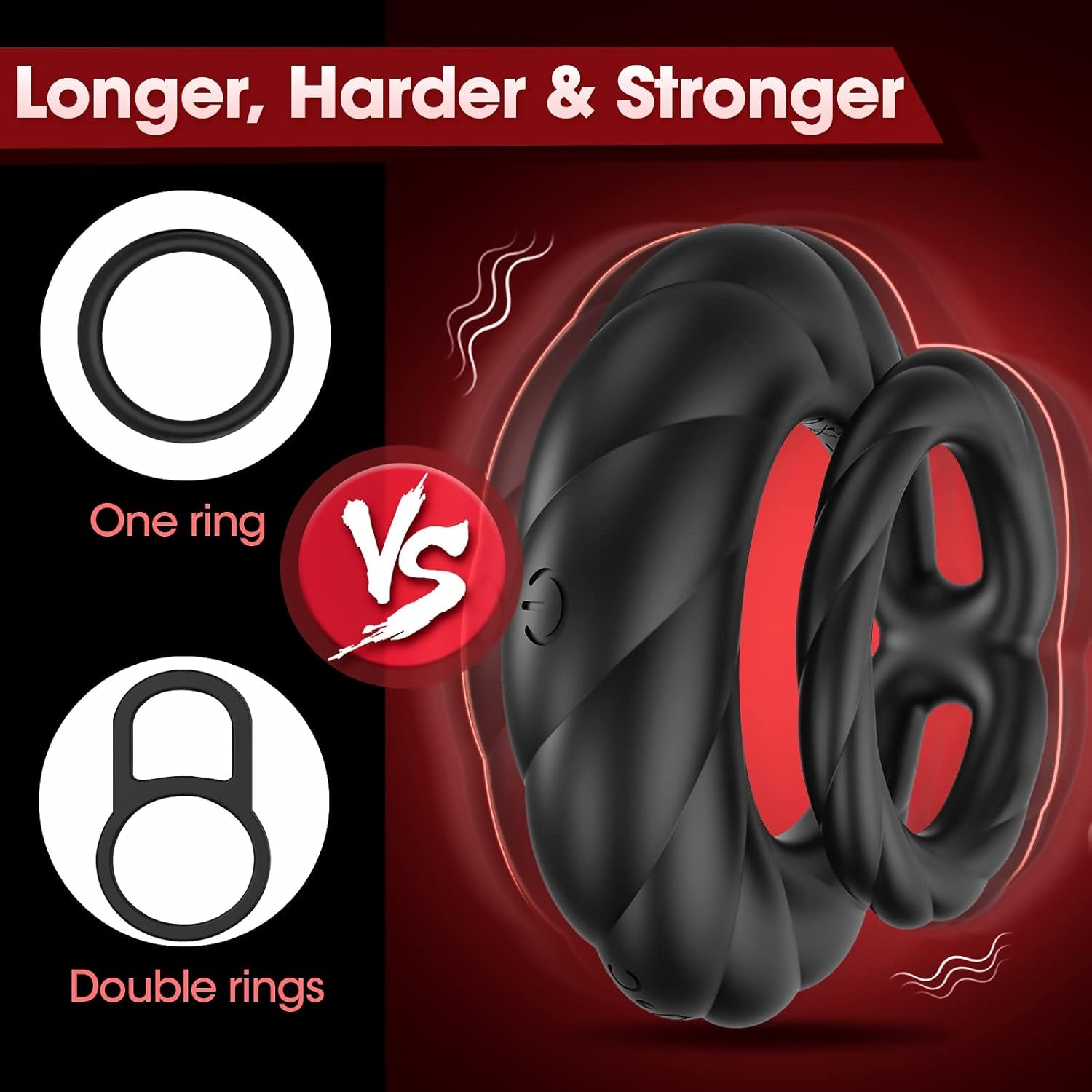 PowerLock Dual Vibrating Penis Ring