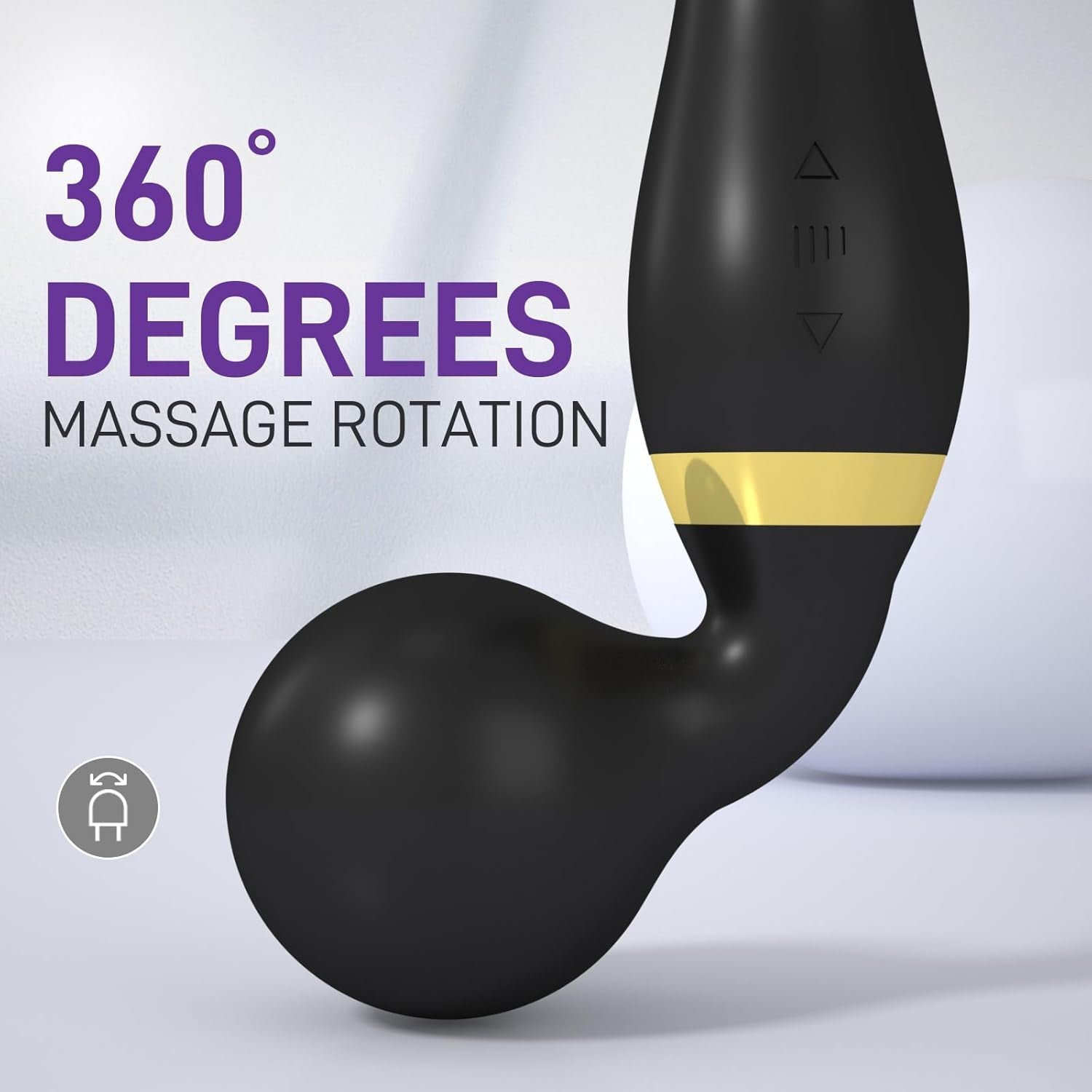 PowerMuse Rechargeable G-Spot Wand Vibrator