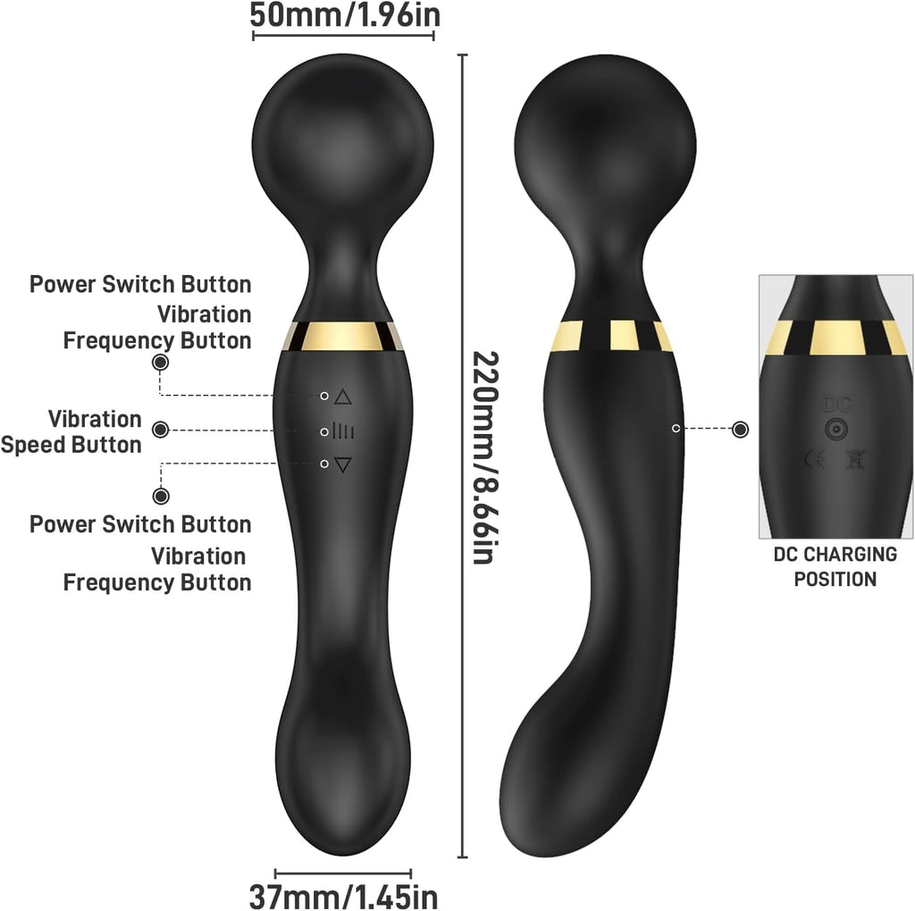 PowerMuse Rechargeable G-Spot Wand Vibrator
