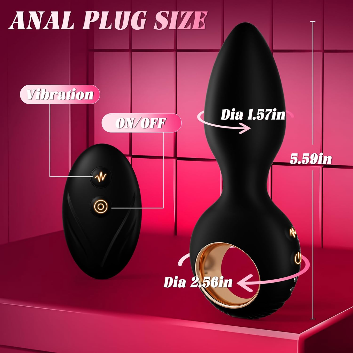 PowerPlug Prostate Vibrator Plug