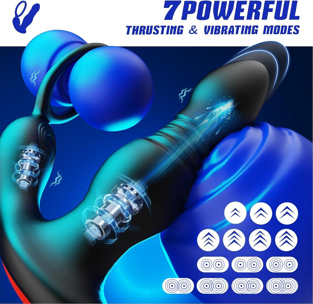 PinnacleThrust Thrusting Prostate Massager with App Control