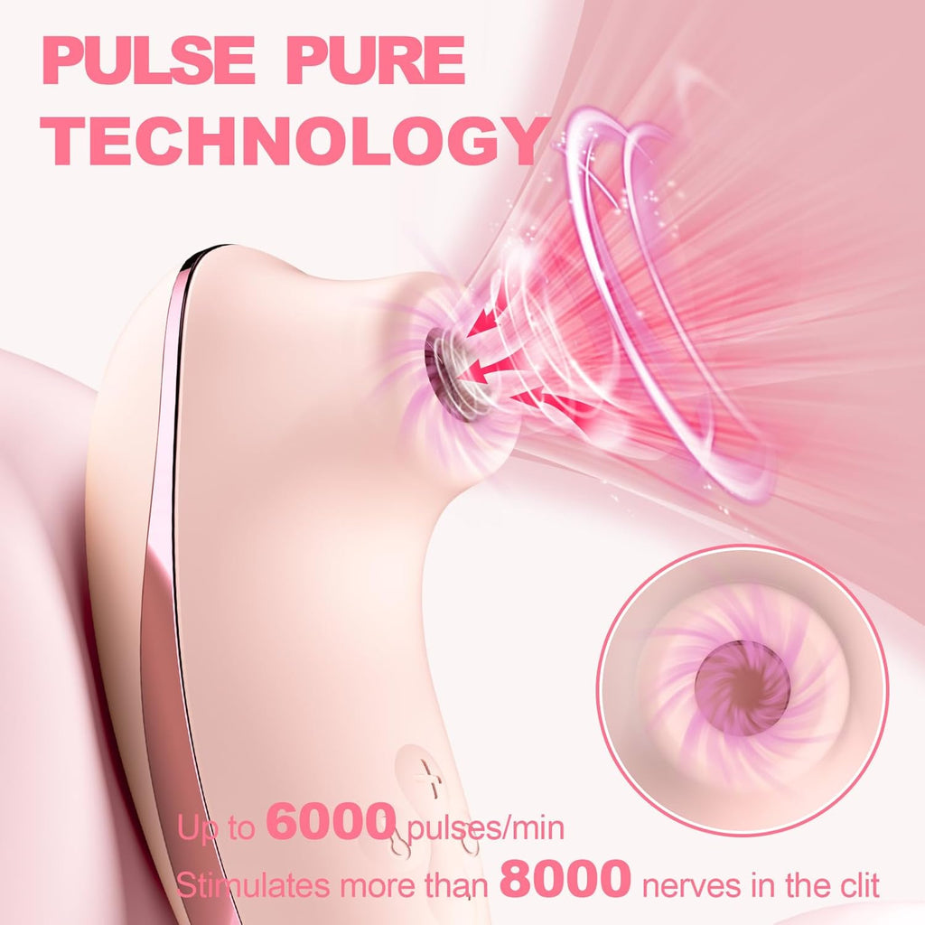 PulseBloom Sucking Vibrator