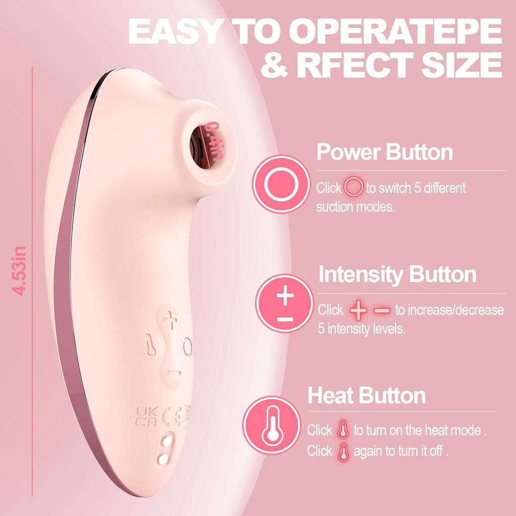 PulseBloom Sucking Vibrator