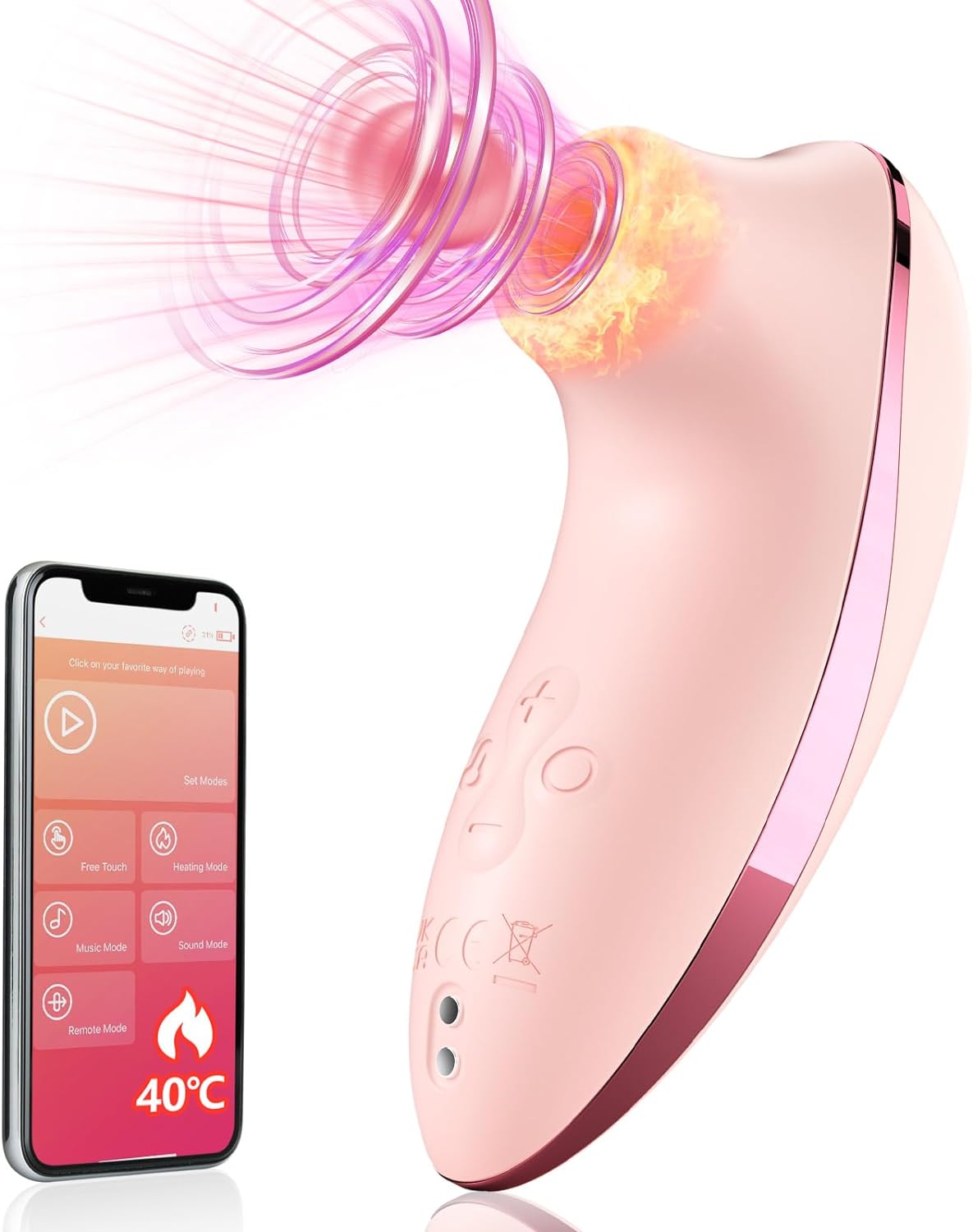 PulseBloom Sucking Vibrator