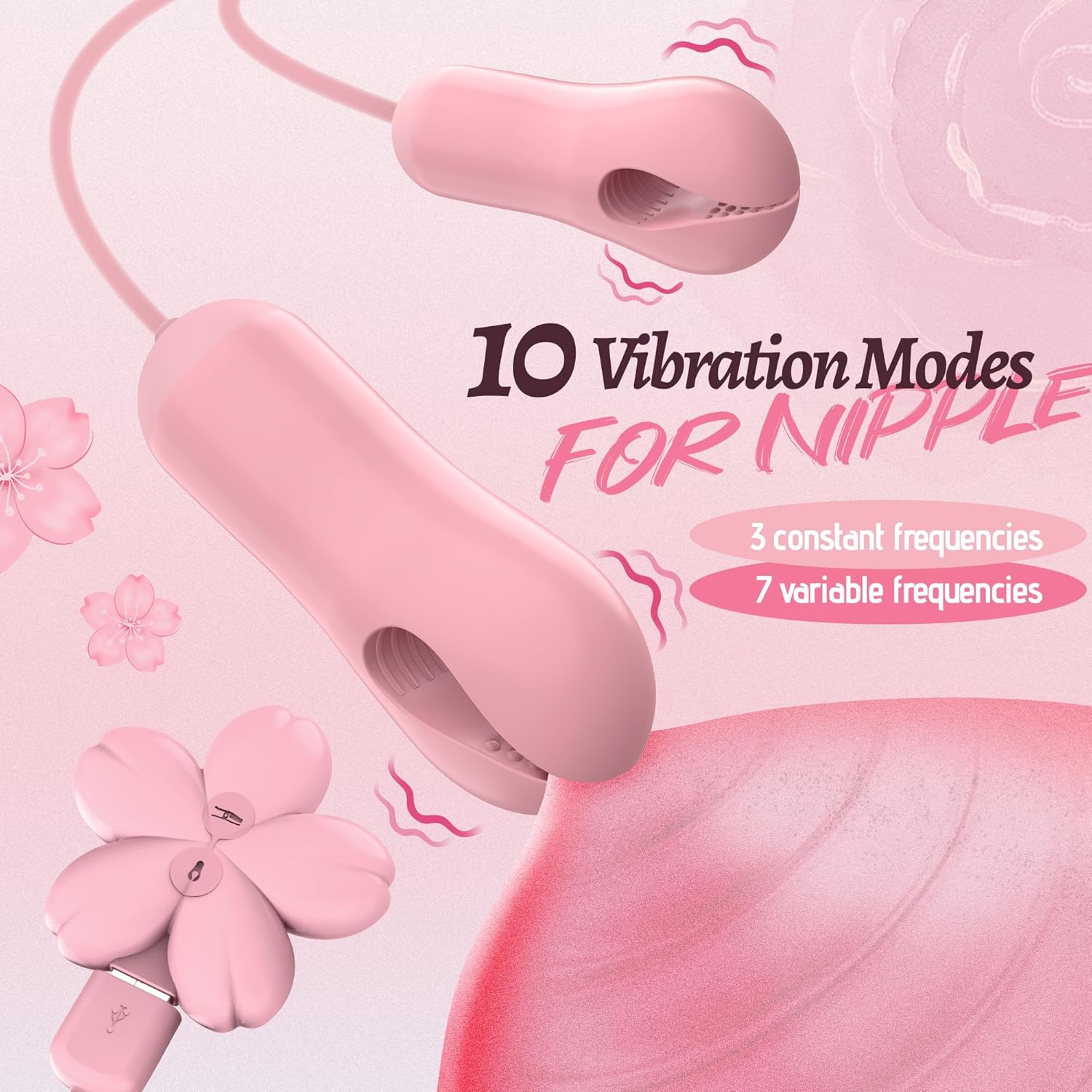 PulseBlossom Nipple & Clit Vibe Set