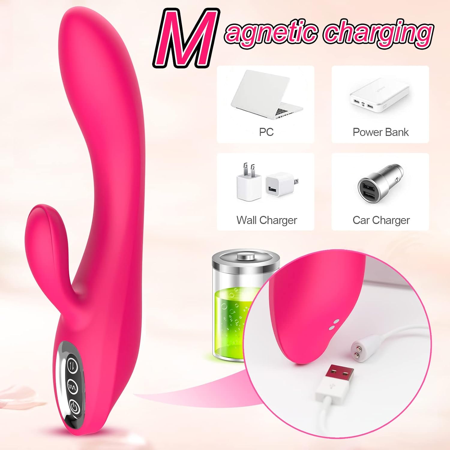 PulseBunny Dual Motor Rabbit Vibrator