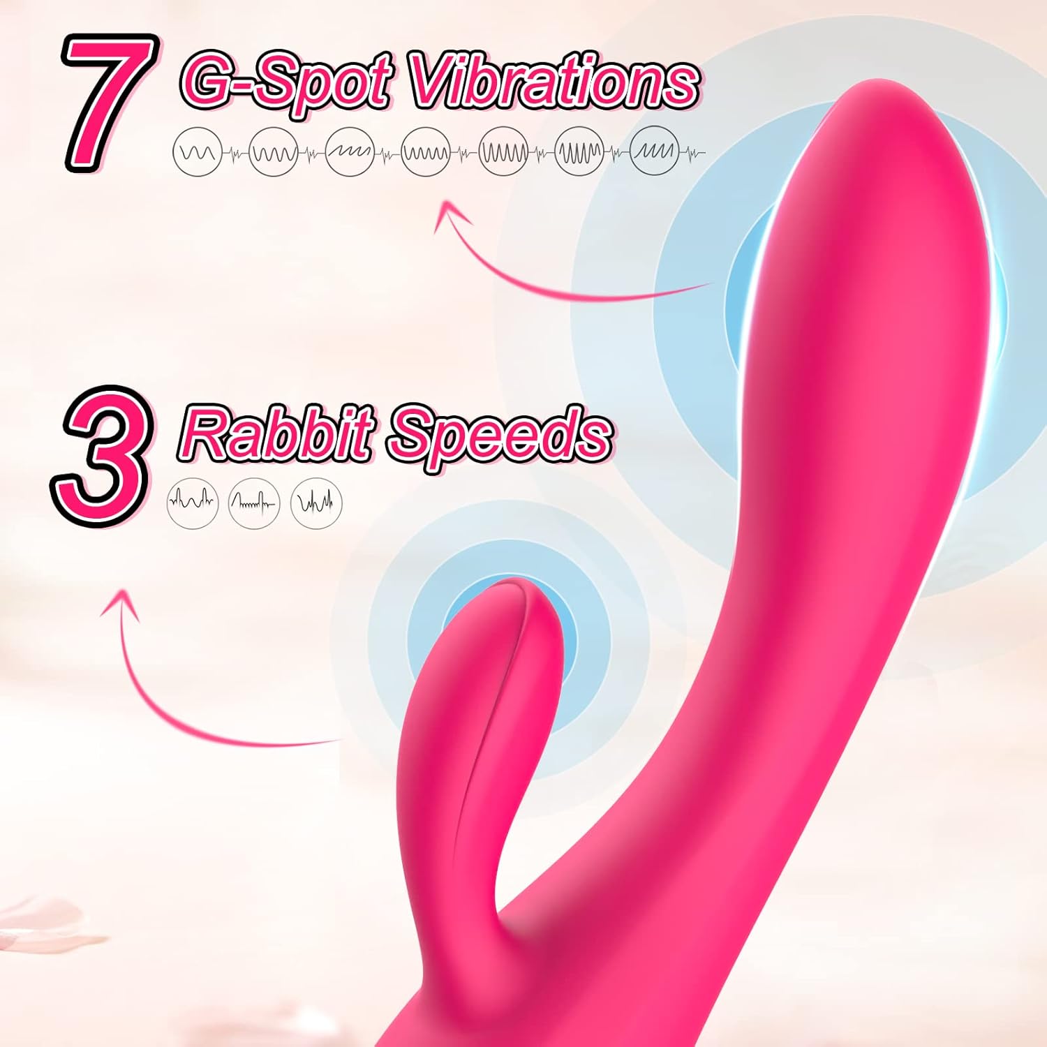 PulseBunny Dual Motor Rabbit Vibrator