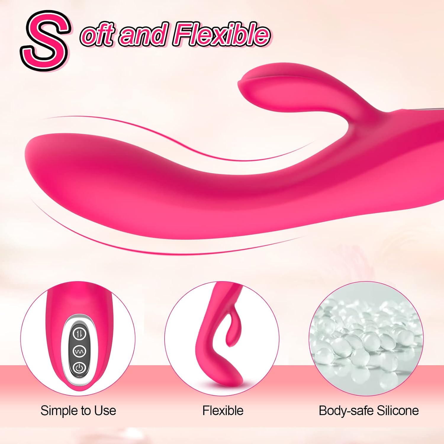 PulseBunny Dual Motor Rabbit Vibrator