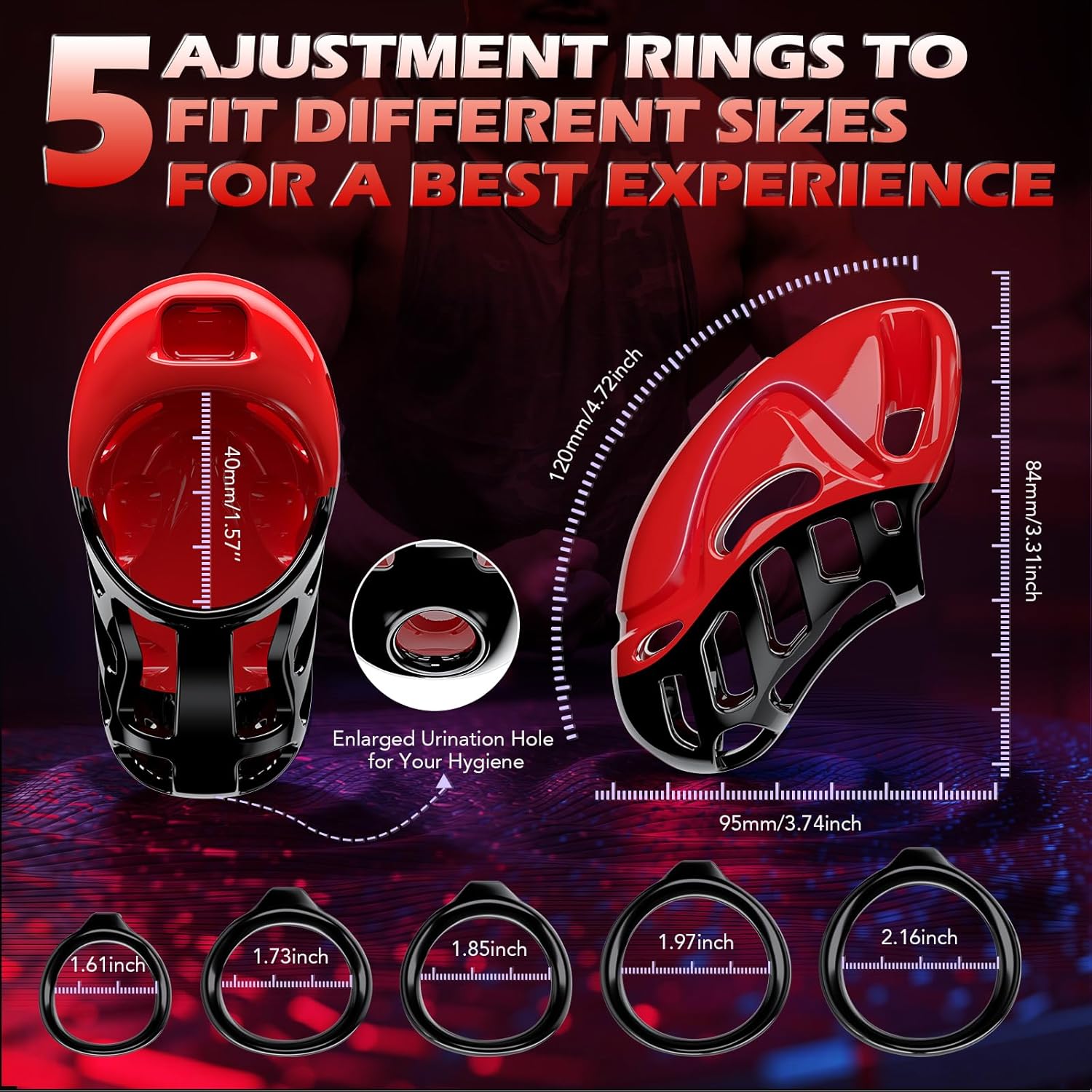 PulseCage Vibrating Male Chastity Cage