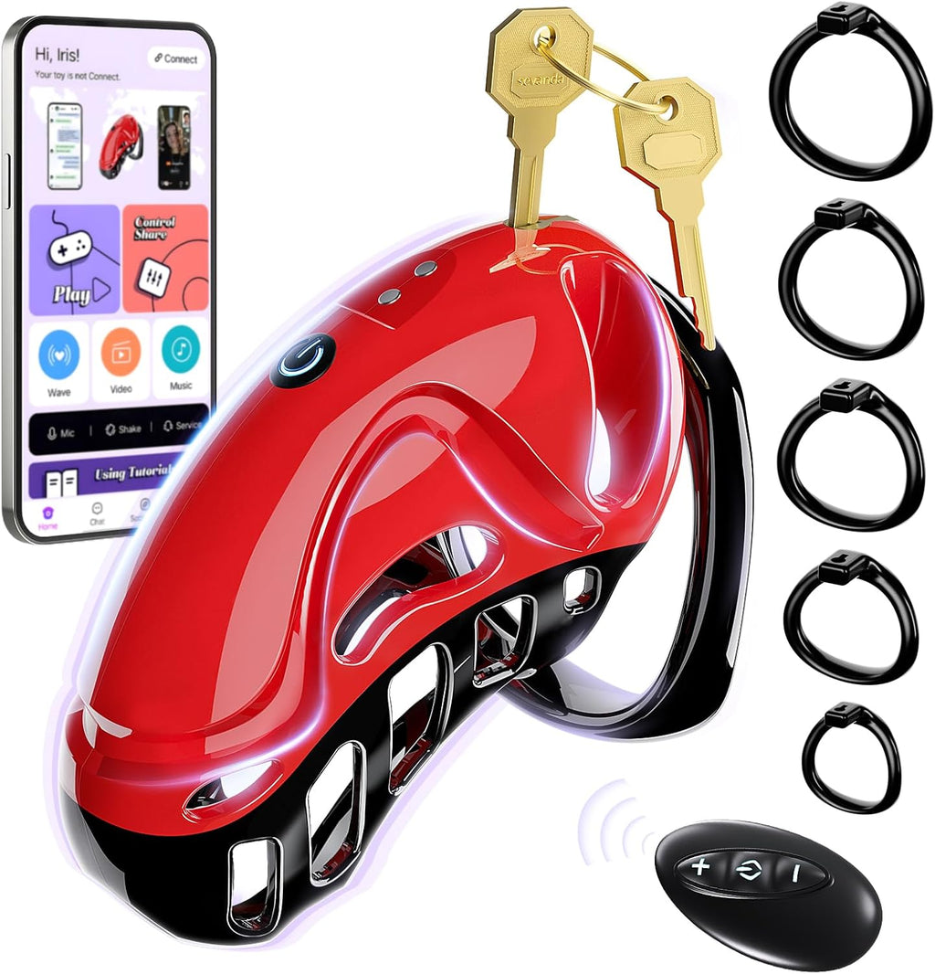 PulseCage Vibrating Male Chastity Cage
