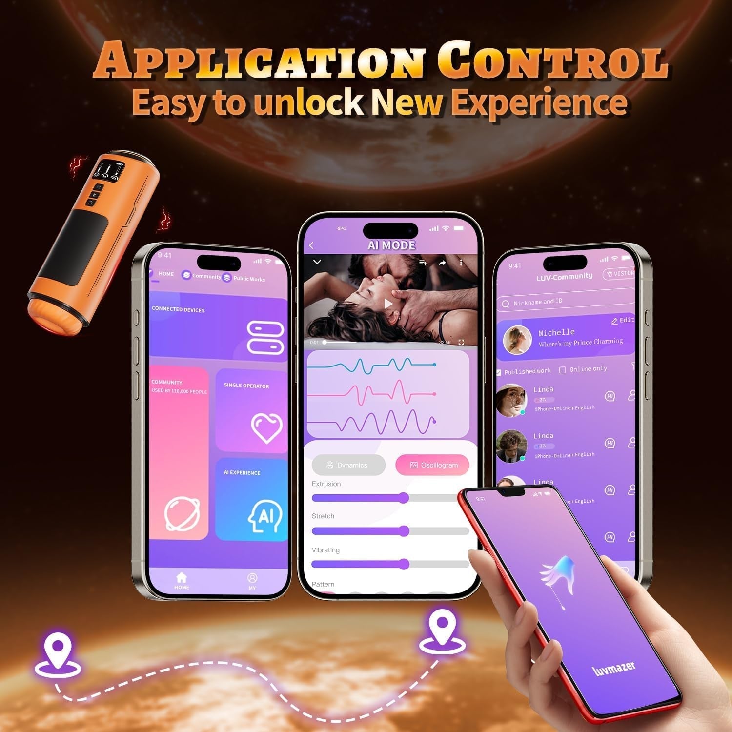 PulseForge AI App Thrusting Male Masturbator