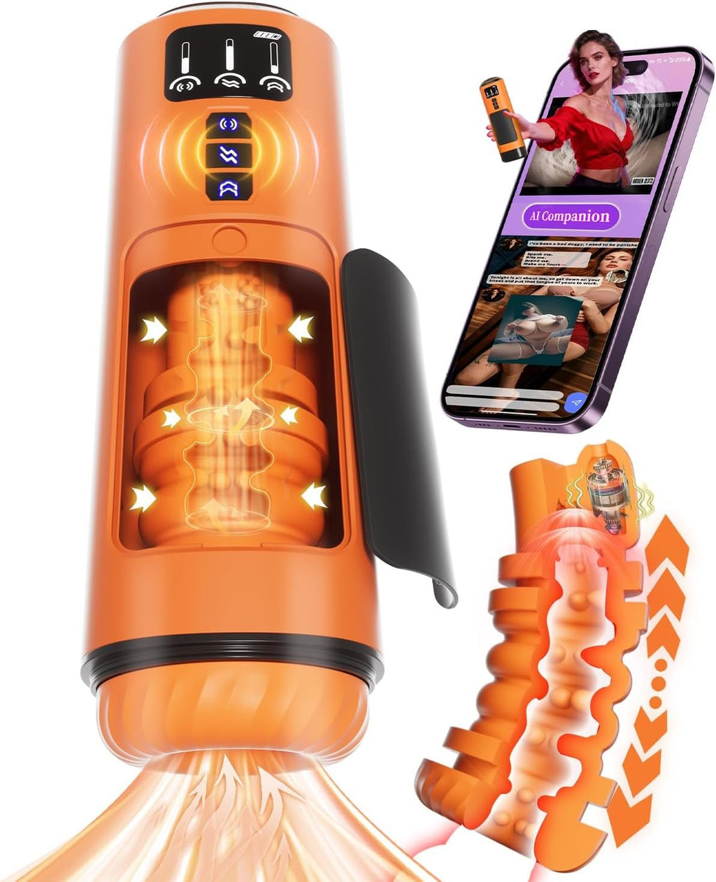 PulseForge AI App Thrusting Male Masturbator