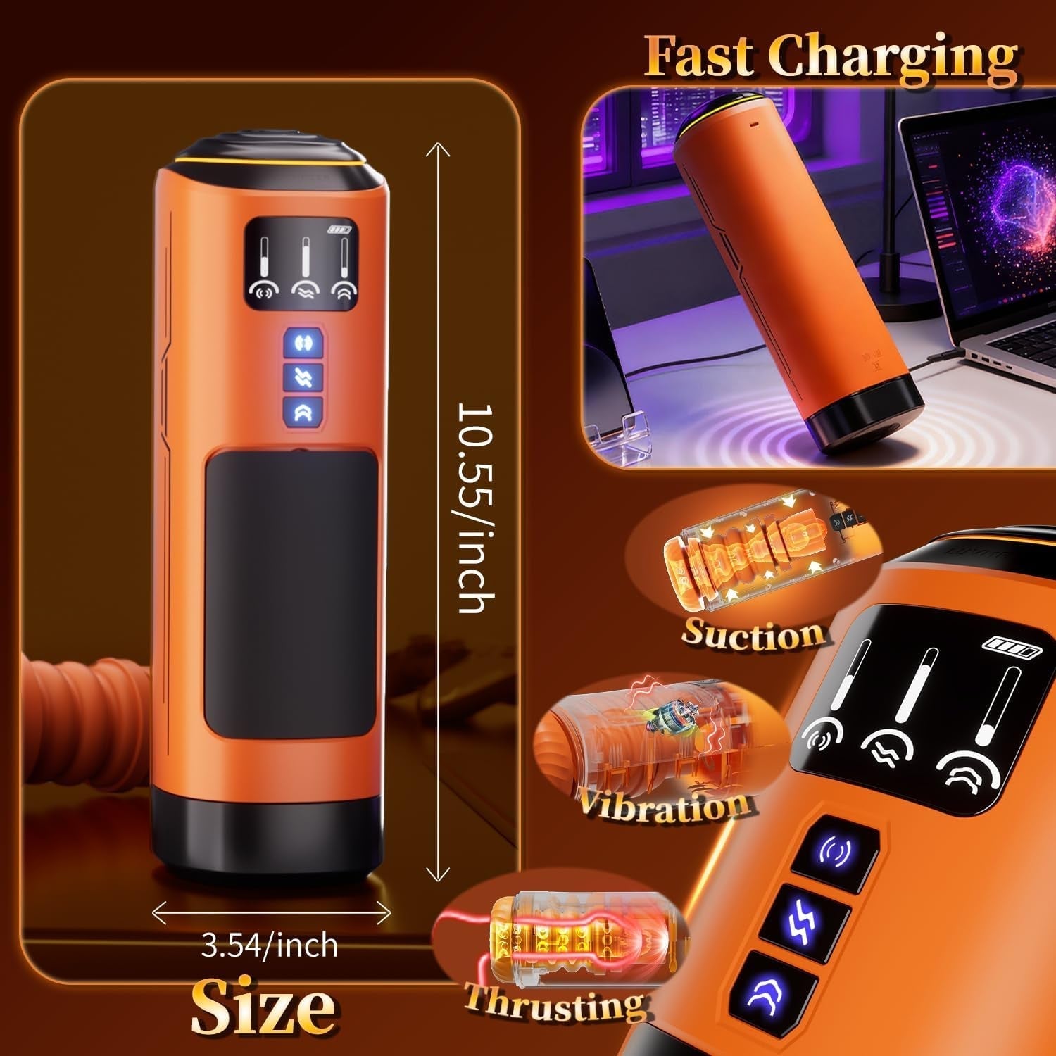 PulseForge AI App Thrusting Male Masturbator