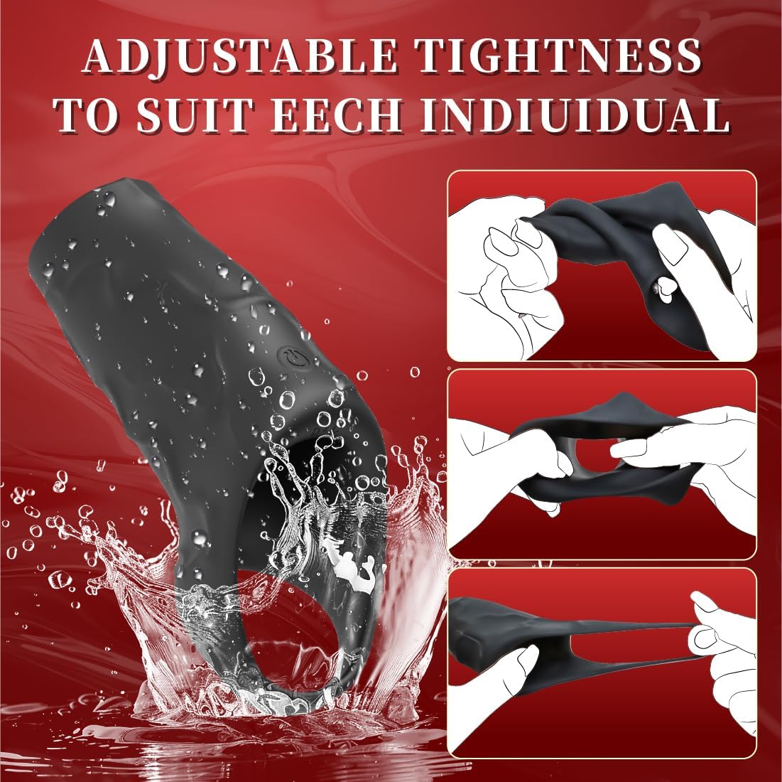 PulseGrip Vibrating Penis Sleeve