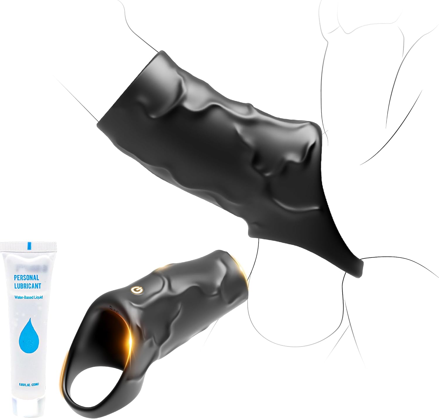 PulseGrip Vibrating Penis Sleeve