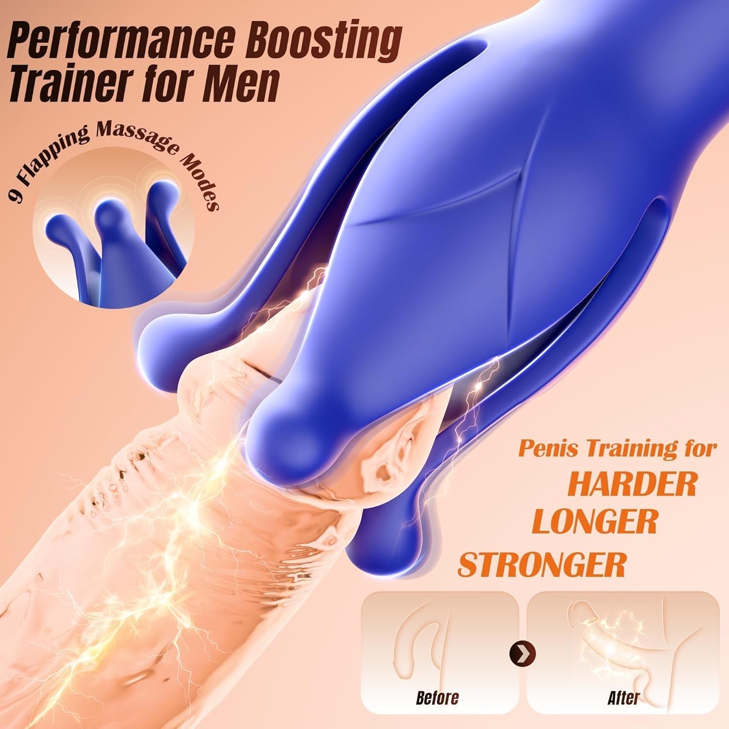 PulseHalo AI Sync Prostate Massager Male Vibrator