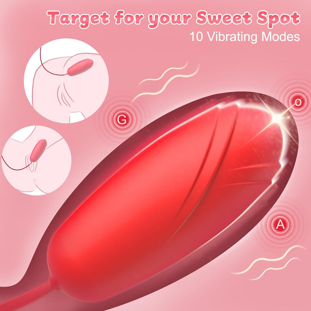 PulseLatch Nipple Clamps with Bullet Egg