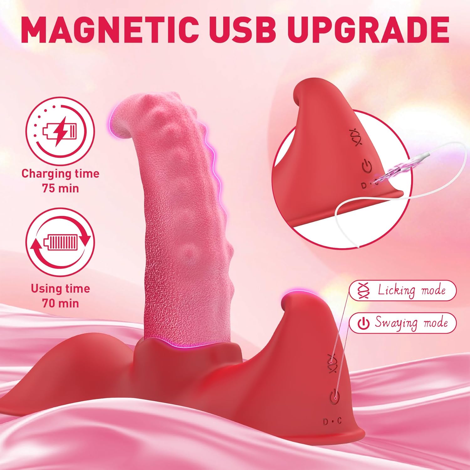 PulseLick Thrust Duo Riding Vibrator