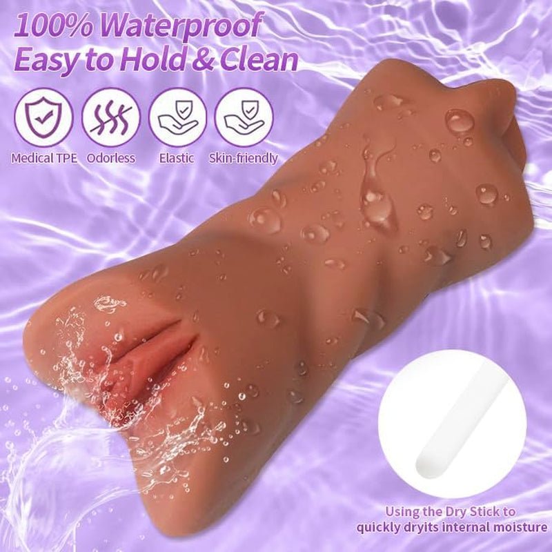 PulseLure 3-in-1 Male Stroker Pocket Pussy with Mouth