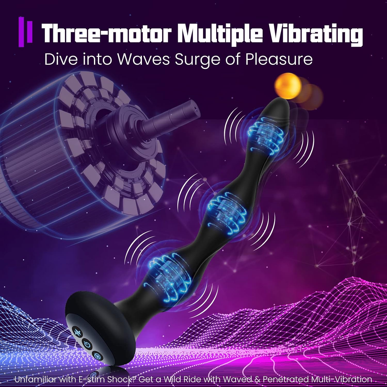PulseLuxe E-Stim Anal Massager Plug