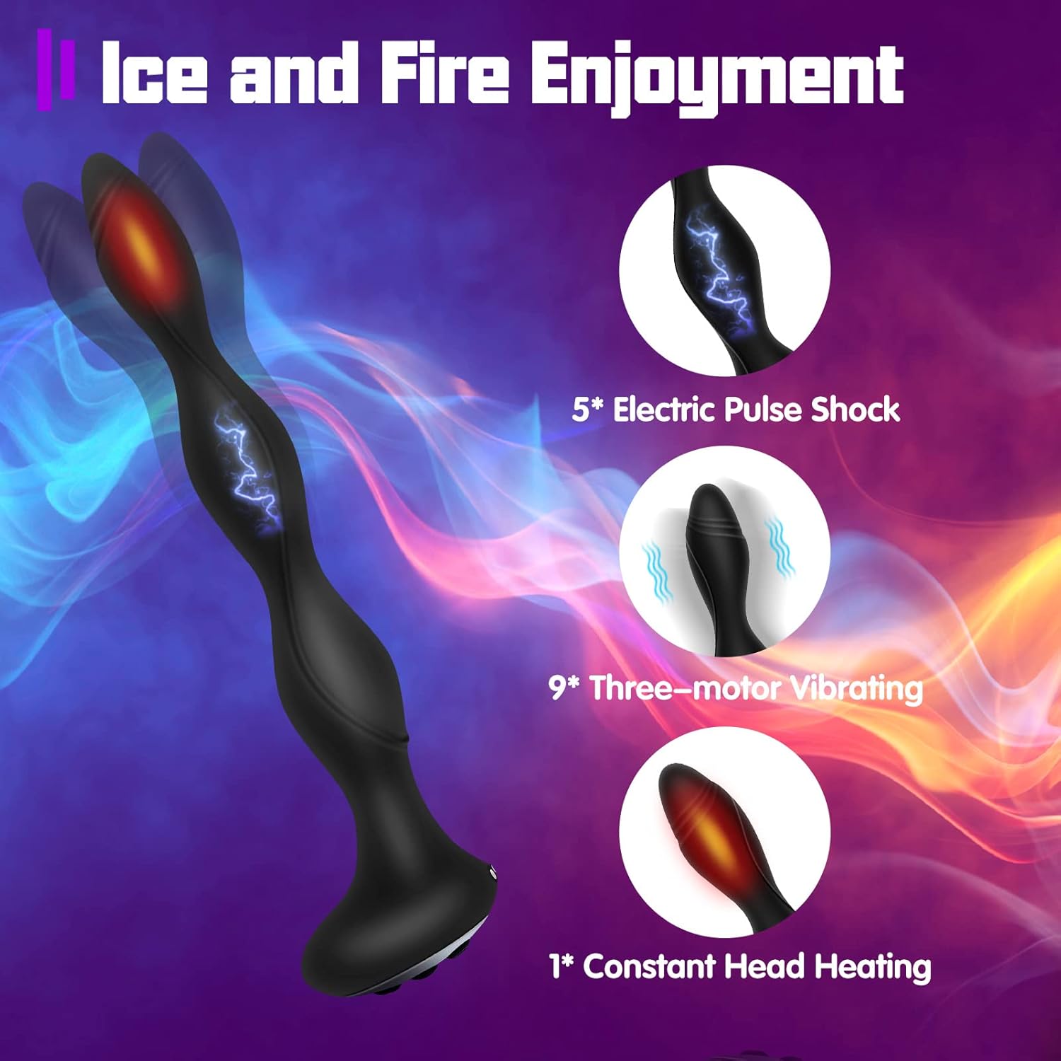 PulseLuxe E-Stim Anal Massager Plug