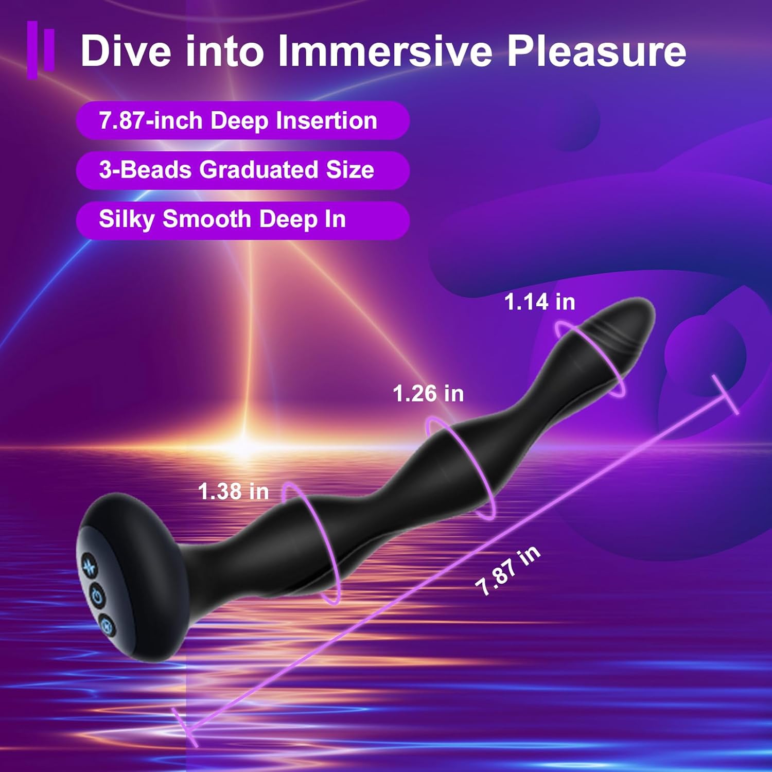 PulseLuxe E-Stim Anal Massager Plug