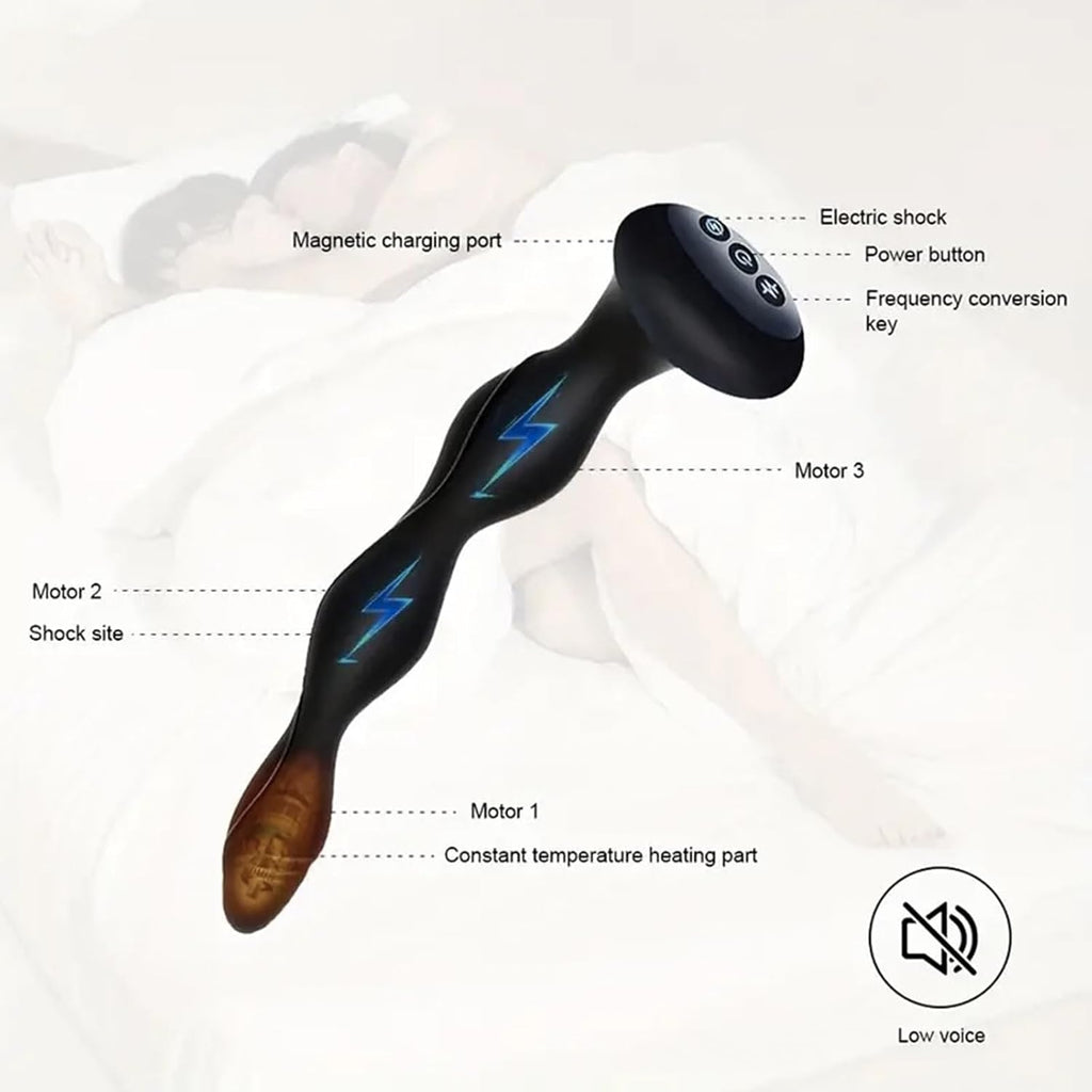PulseLuxe E-Stim Anal Massager Plug