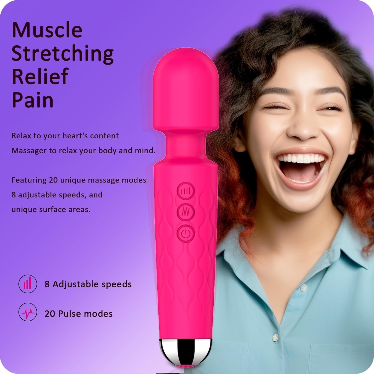 PulseMini G-Spot Wand Vibrator