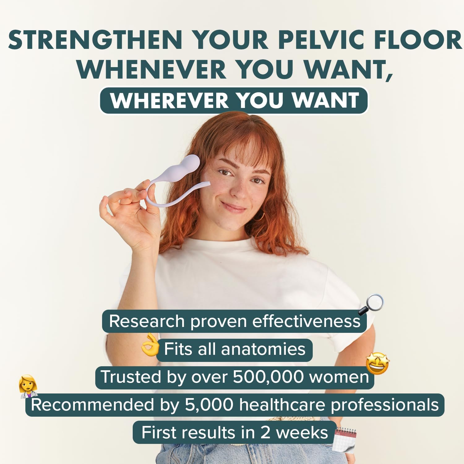 PulsePelva Dual Kegel Trainer