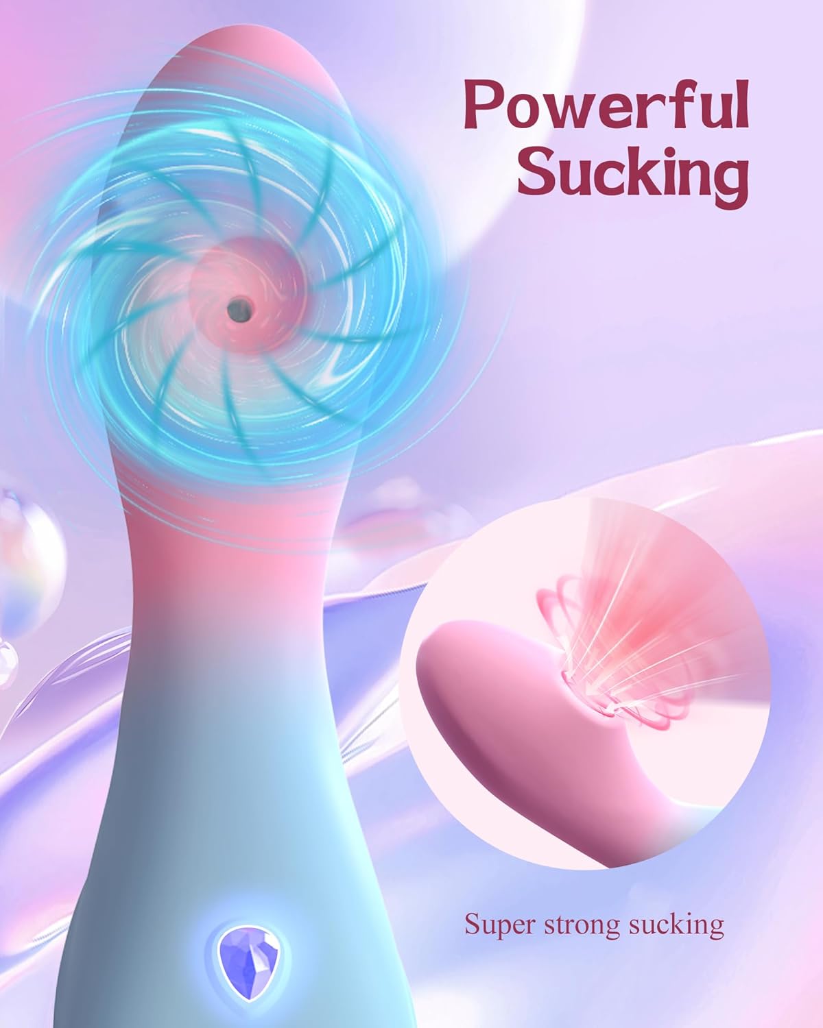 PulsePetal G-Spot & Clit Suction Vibrator
