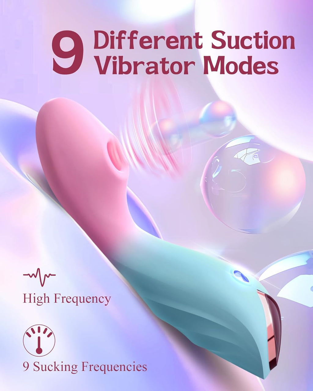 PulsePetal G-Spot & Clit Suction Vibrator