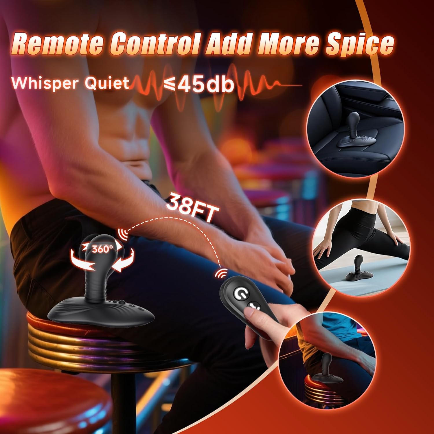 PulseRider 7-in-1 Rotating Prostate Grinder