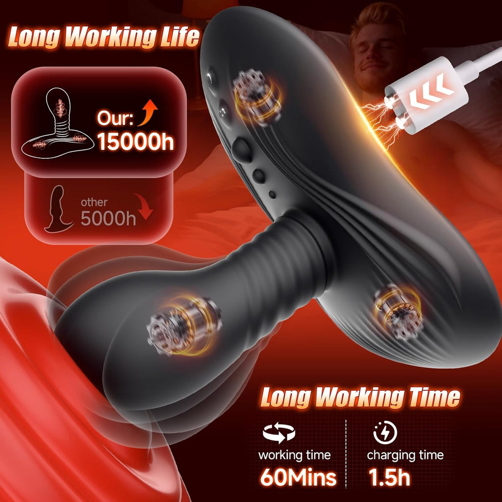 PulseRider 7-in-1 Rotating Prostate Grinder
