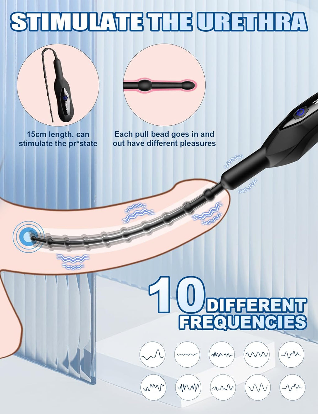 PulseRod Urethral & Anal Vibrator