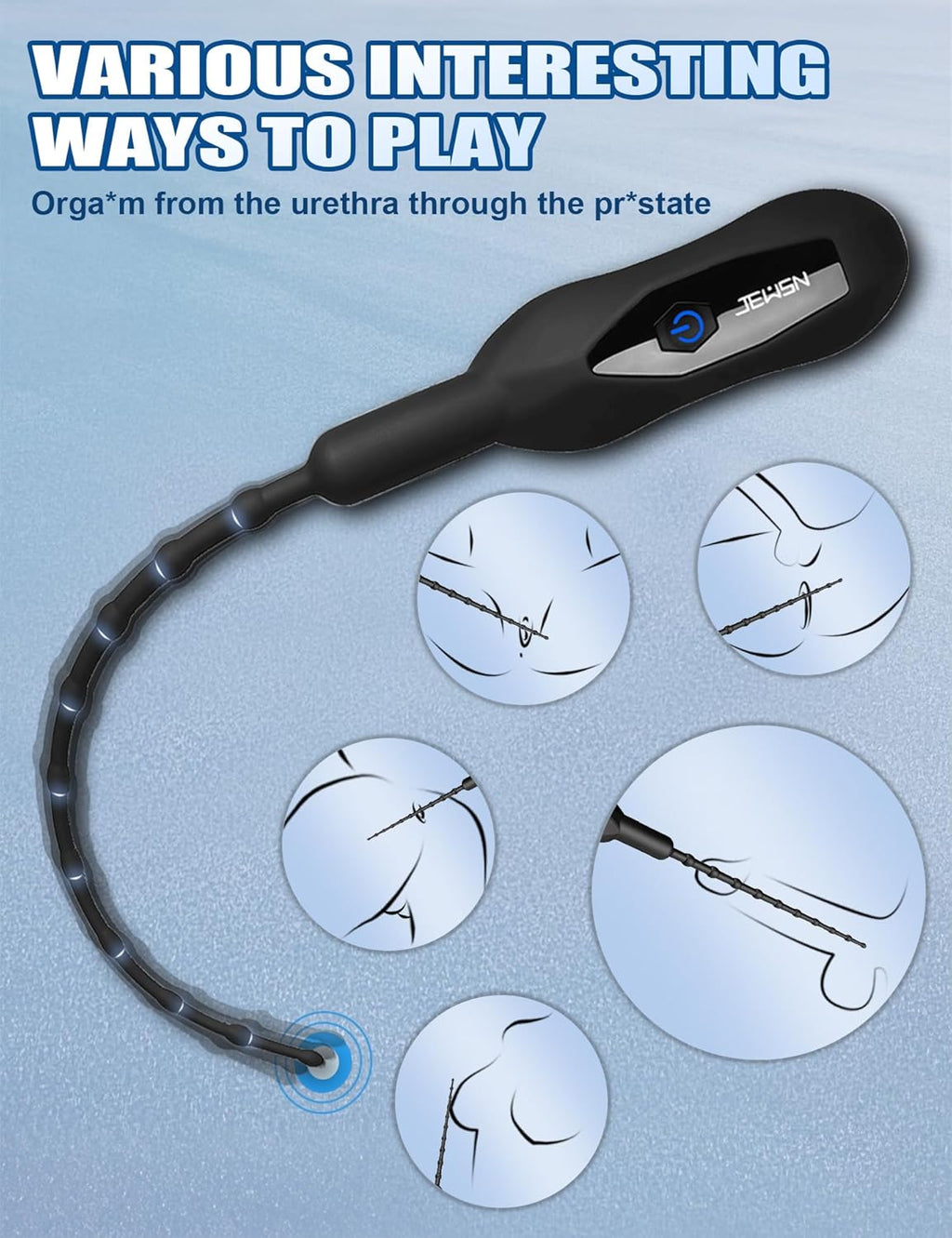 PulseRod Urethral & Anal Vibrator