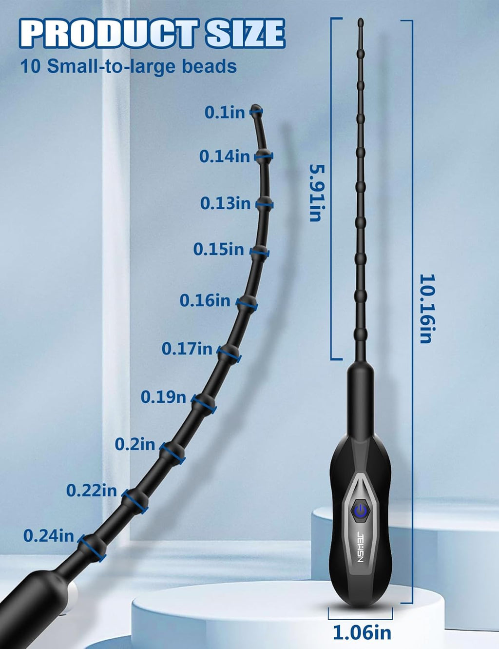 PulseRod Urethral & Anal Vibrator