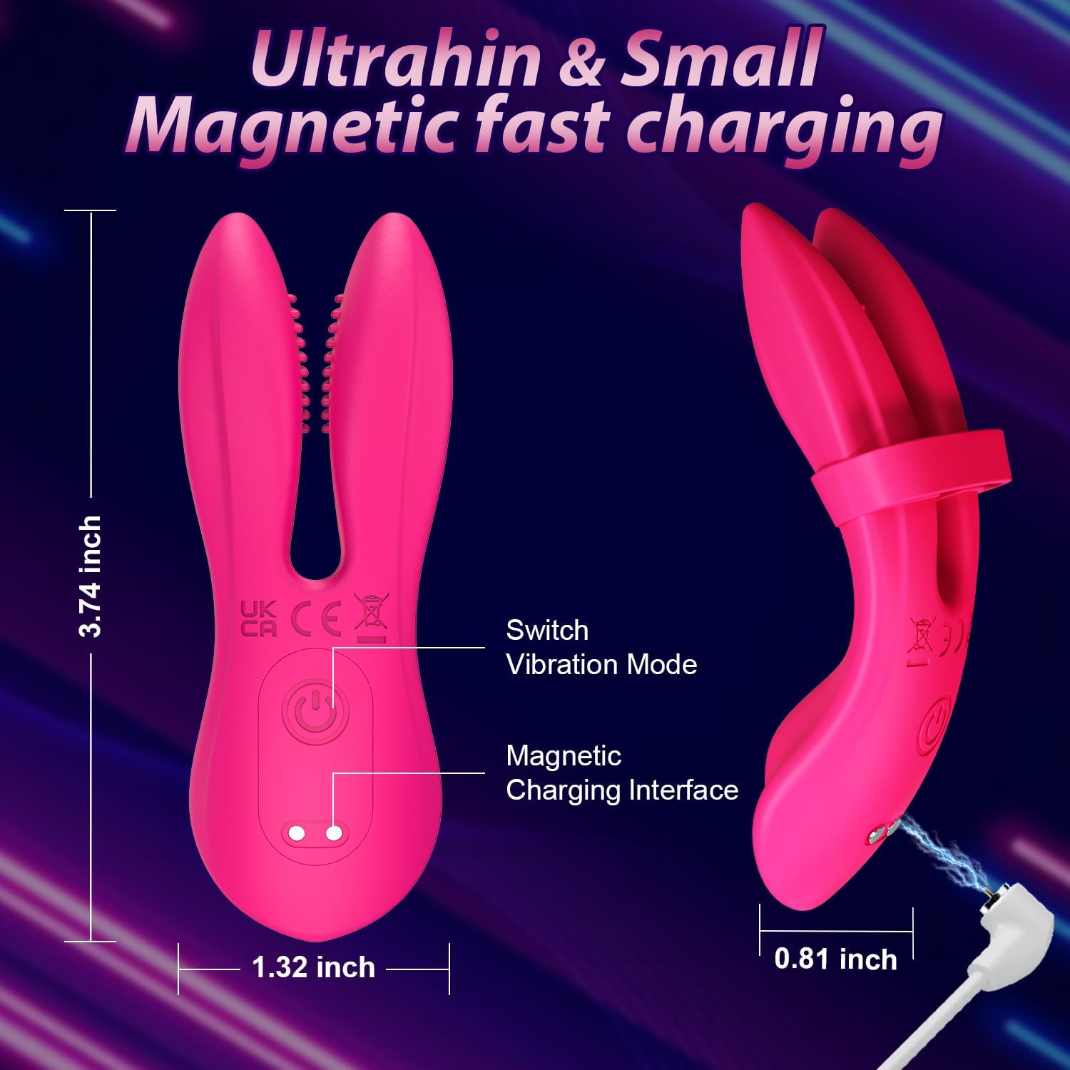 PulseShift 4Play Finger Vibrator