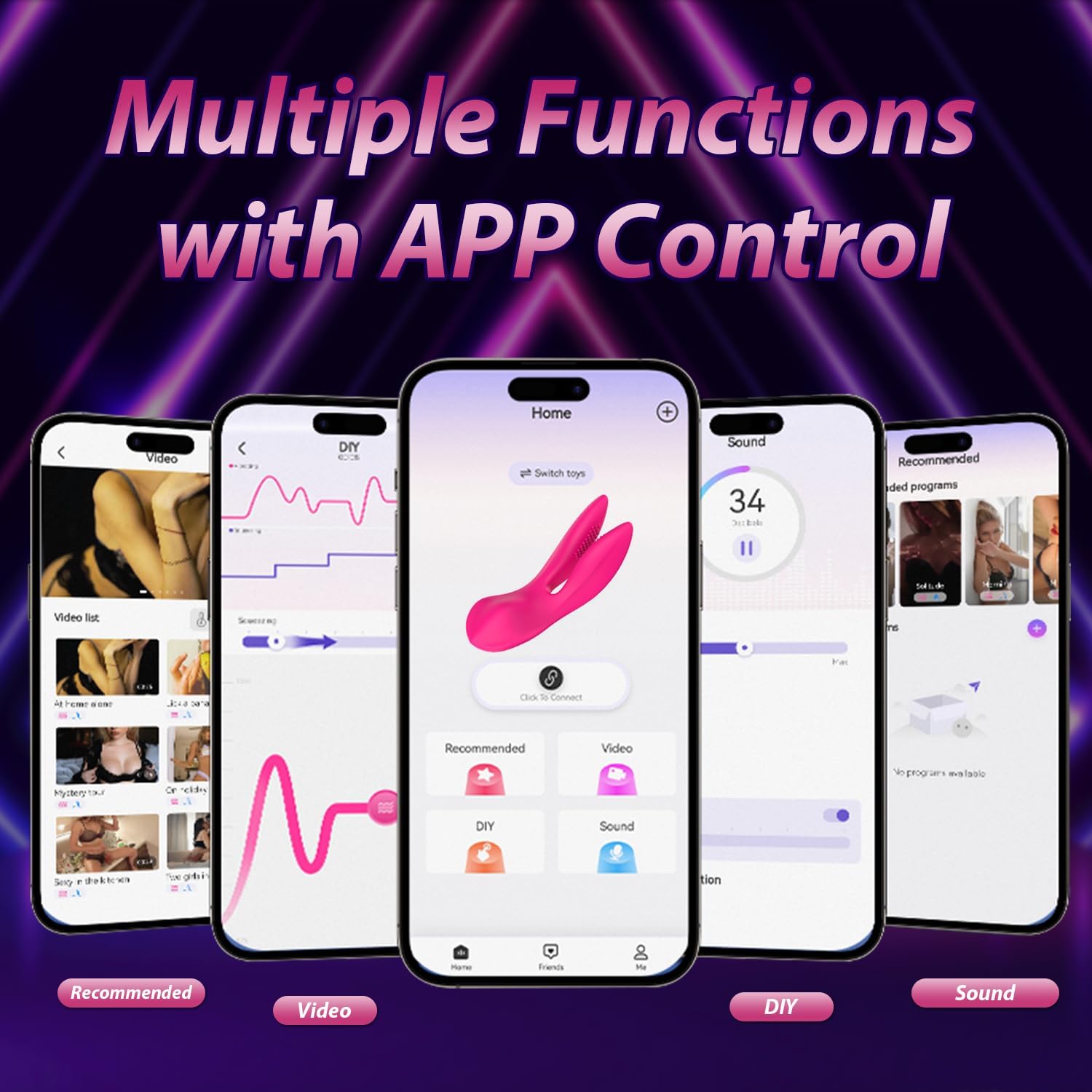 PulseShift 4Play Finger Vibrator