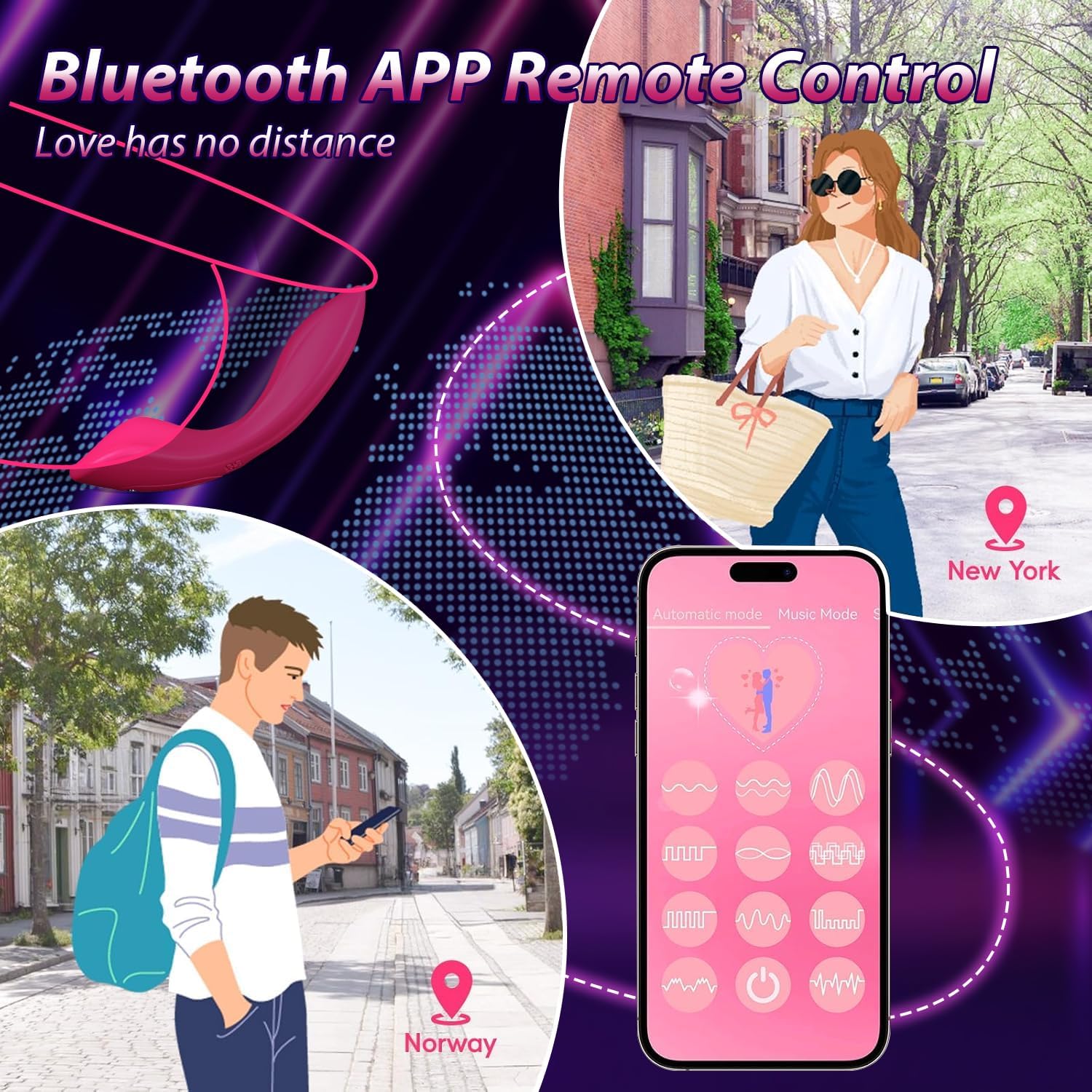 PulseShift 4Play Finger Vibrator