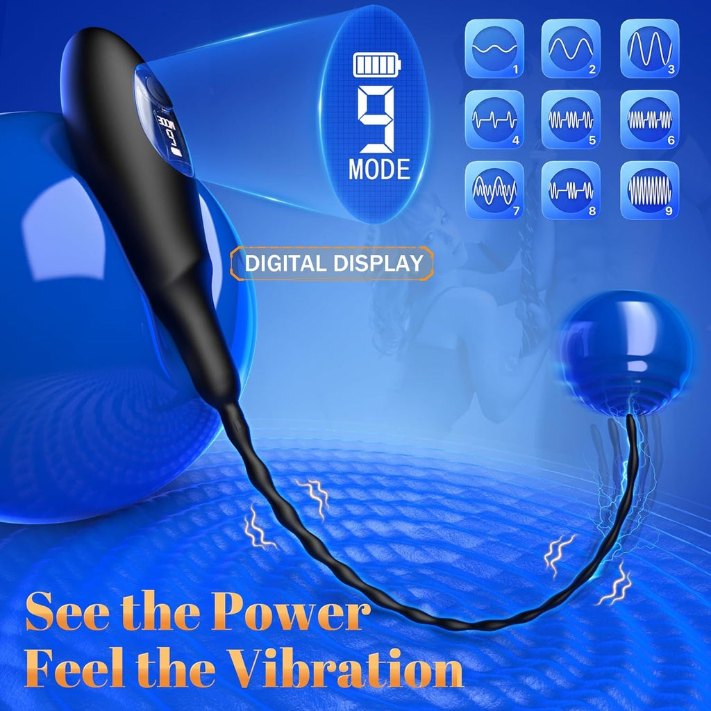 PulseSound Vibrating Urethral Sound Penis Plug