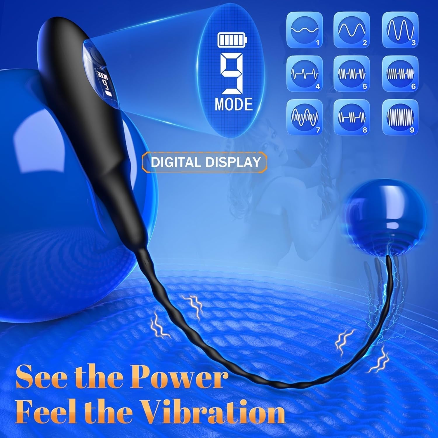 PulseSound Vibrating Urethral Sound Penis Plug