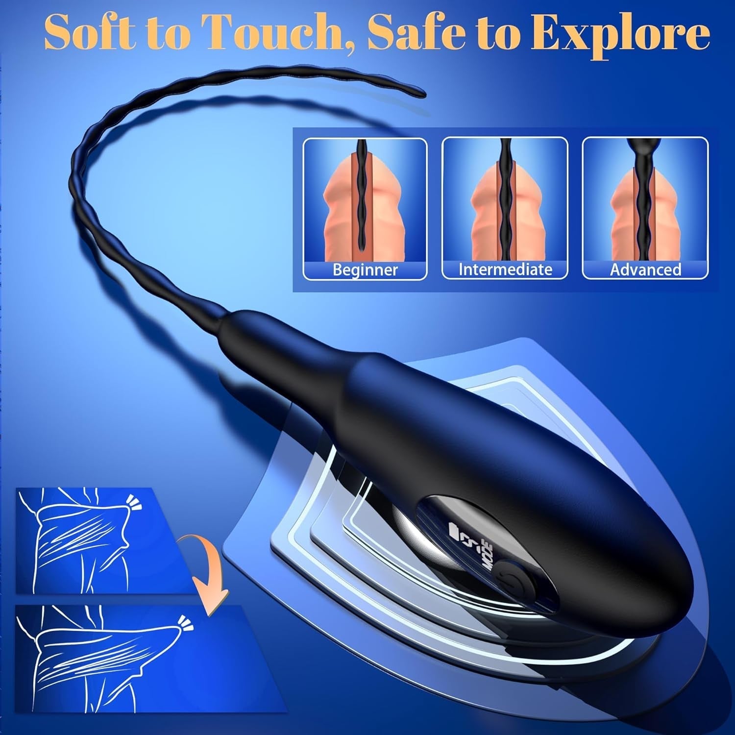 PulseSound Vibrating Urethral Sound Penis Plug