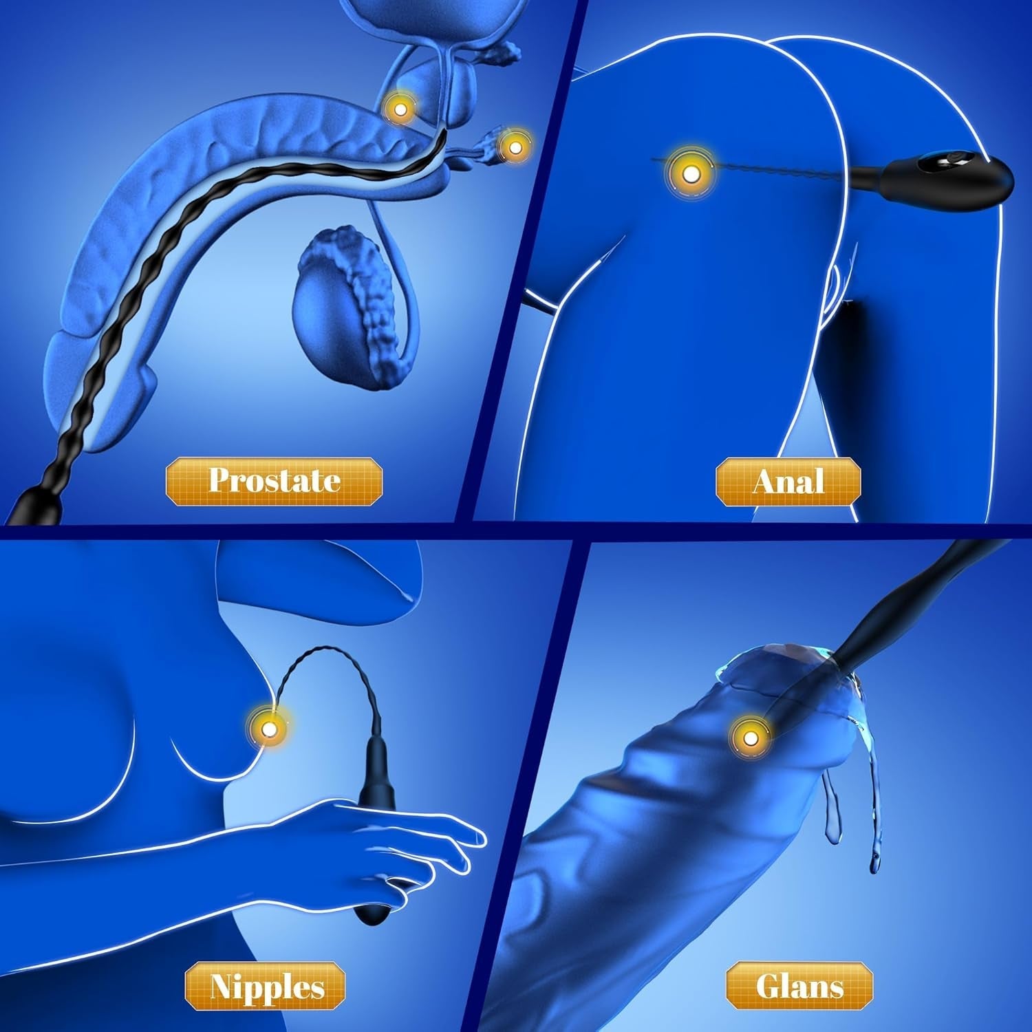 PulseSound Vibrating Urethral Sound Penis Plug